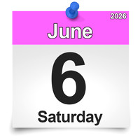 June 6, 2026
