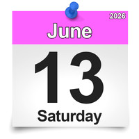 June 13, 2026