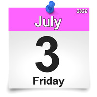 July 3, 2026