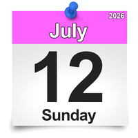 July 12, 2026