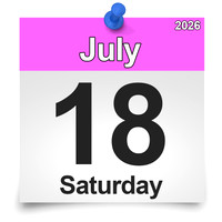 July 18, 2026