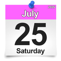 July 25, 2026