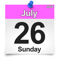 July 26, 2026